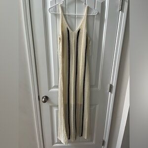 A New Day Women's Dresses A New Day Target Crochet Striped Maxi Dress Sz Small
